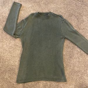 Medium green sweater
